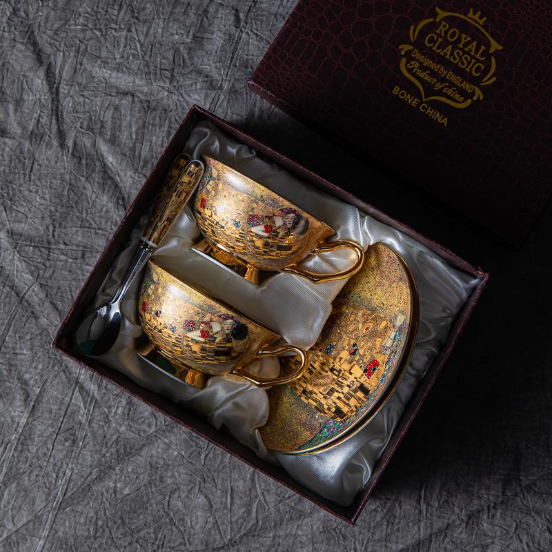 CUPURA Veno - Curated Vintage European Coffee Cup & Tea Set - Elegant Gift Box Collection CUPURA