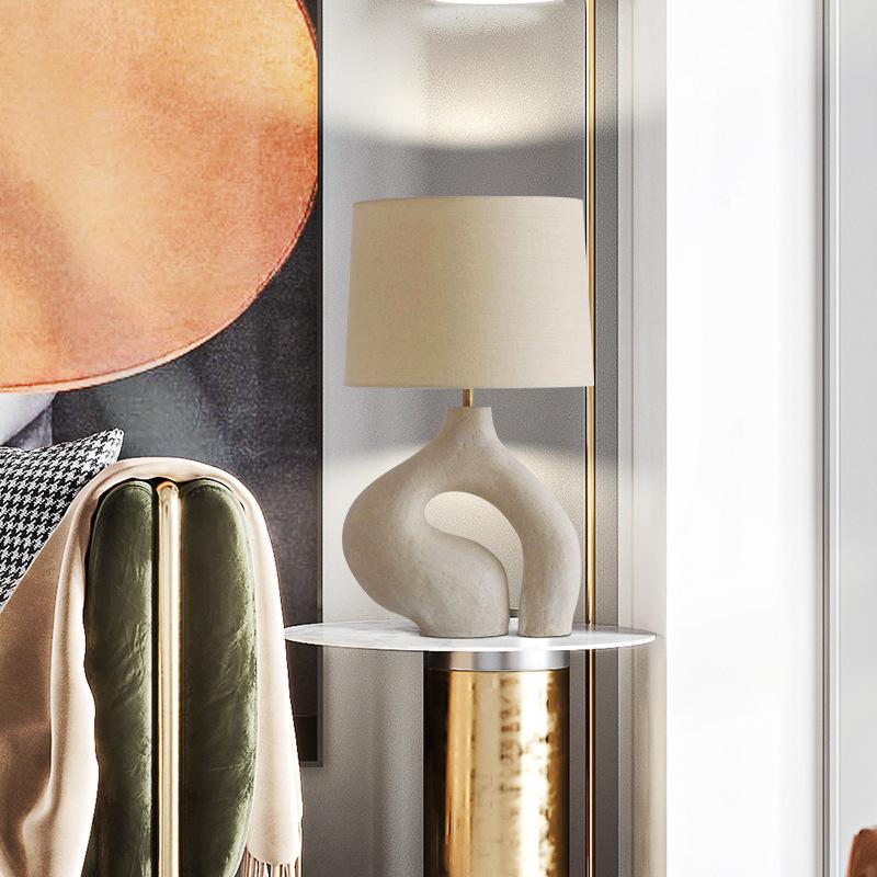 Milano Glow - Alyx - N803 - Nordic Vertical Japanese Style Table Lamp with Minimalist Silent Design, Soft Ambient Lighting for Calm and Cozy Spaces - Bedroom / Bedside / Children’s Room / Study / Hotel Milano