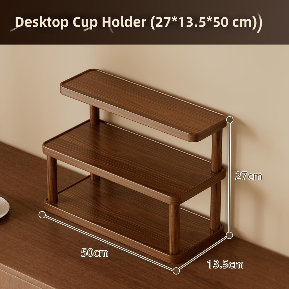 Timberra - Melyra - BaristaNest Thickened Cup Rack - Kitchen / Dining Area / Coffee Corner Timberra