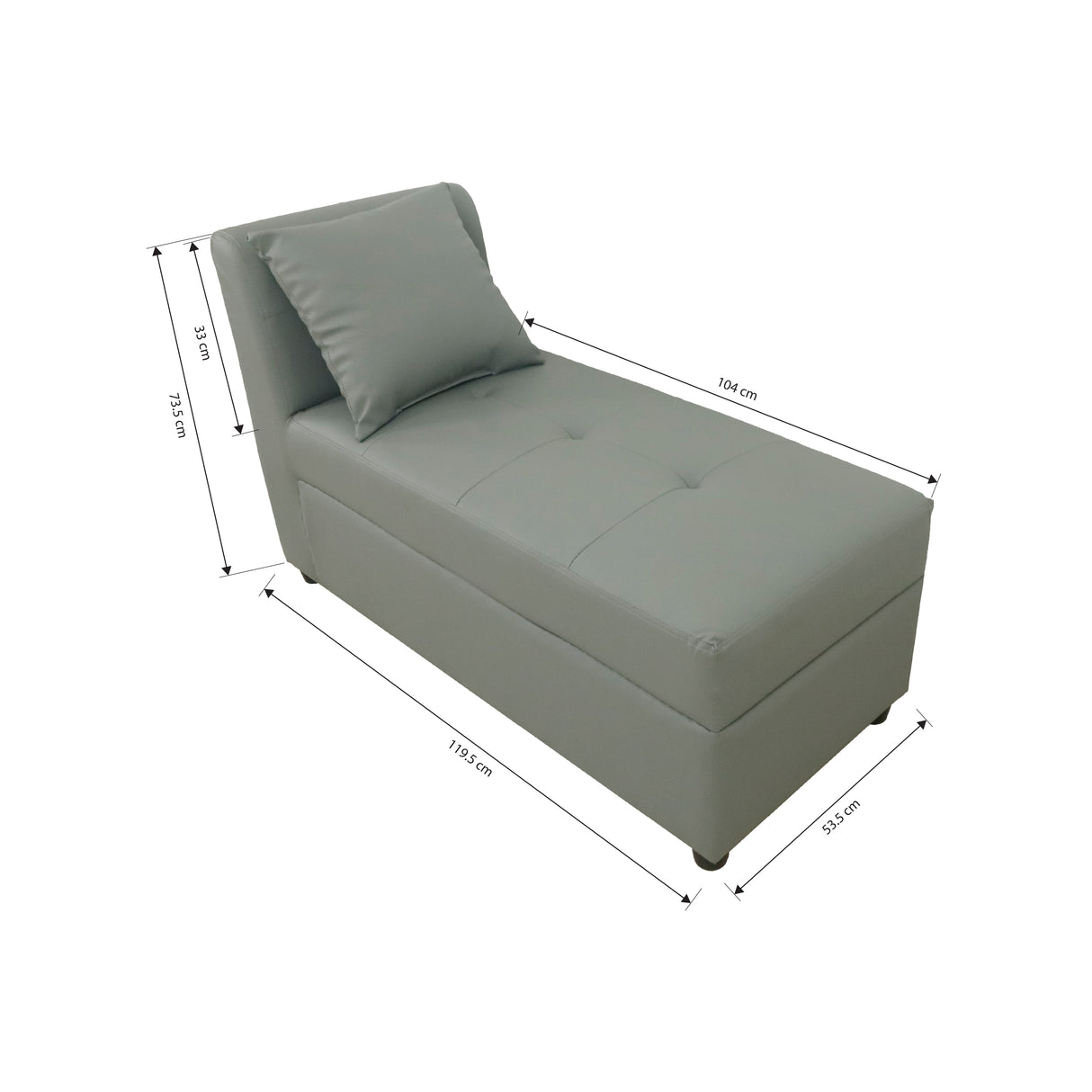 CONNIE ARMLESS SOFA AF Home