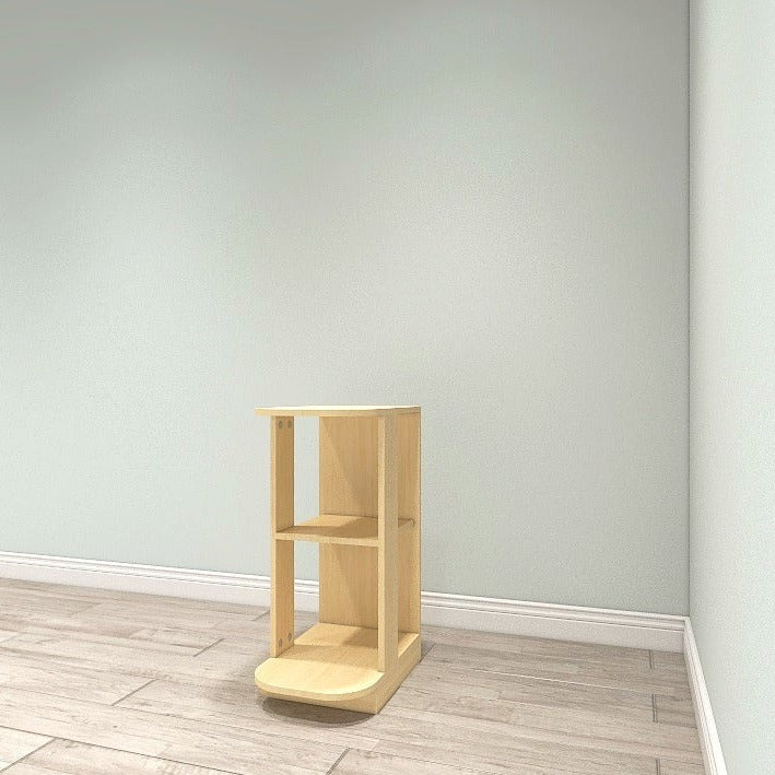 CLINT Curved Side Table Affordahome