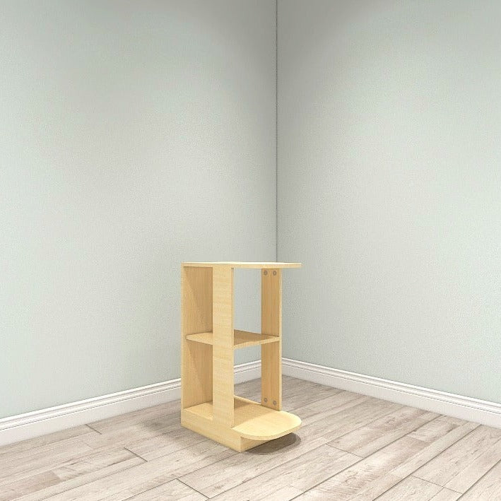 CLINT Curved Side Table Affordahome