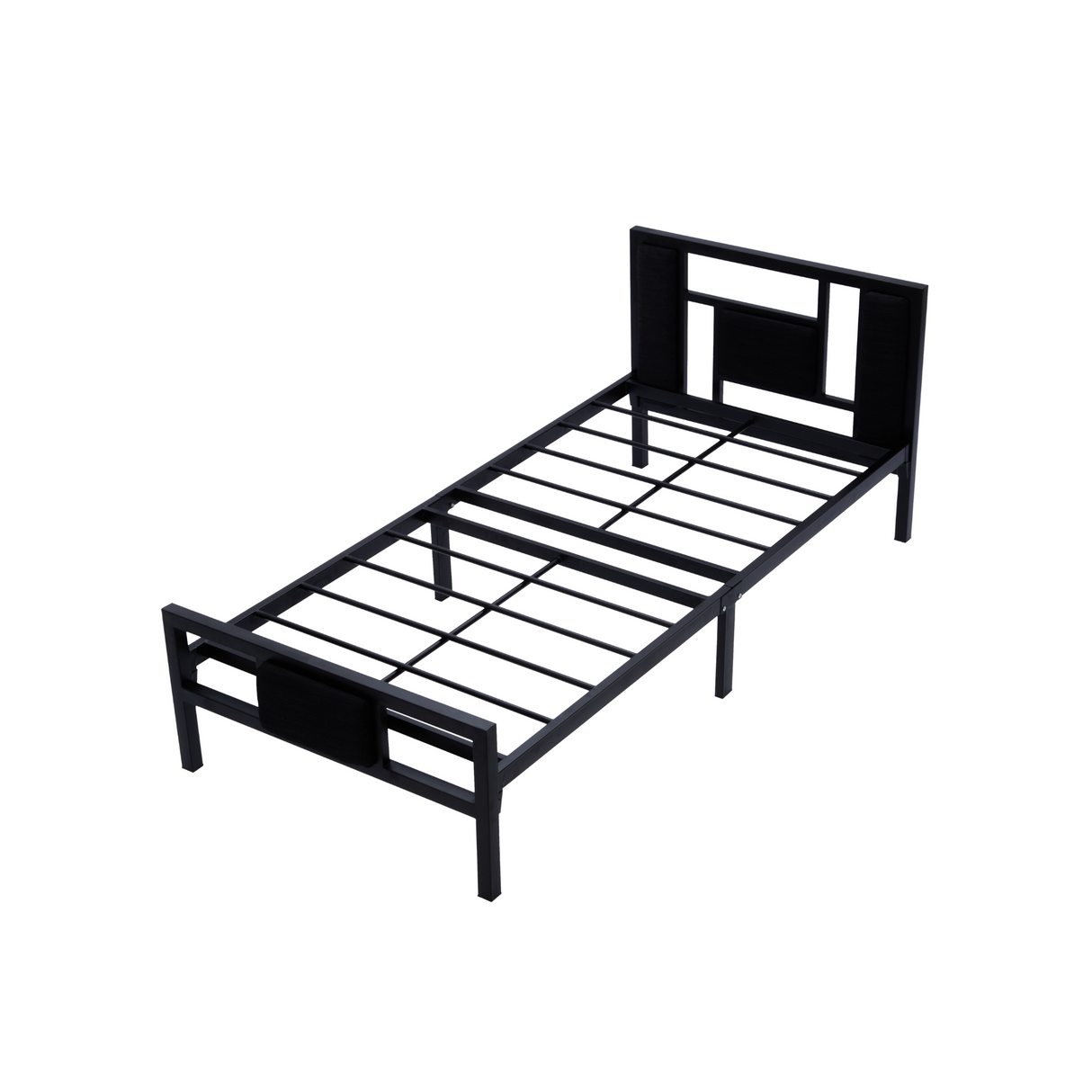 JAMES Single Metal Bed Frame Affordahome