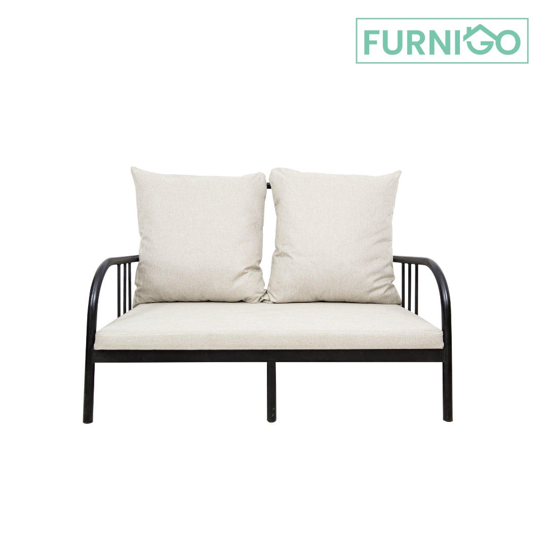 JAGGER 2-1-1 Metal Sofa Set Affordahome