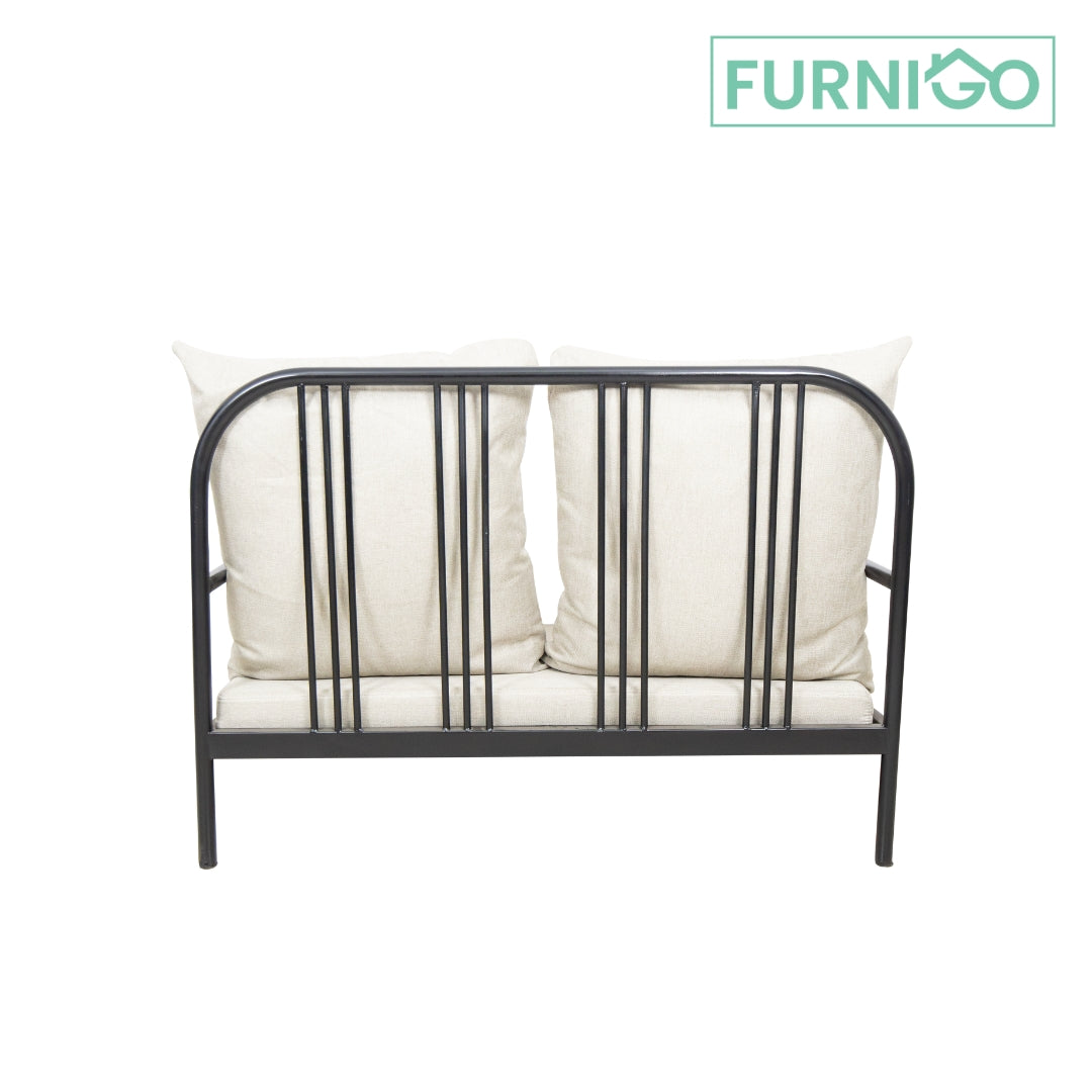 JAGGER 2-1-1 Metal Sofa Set Affordahome