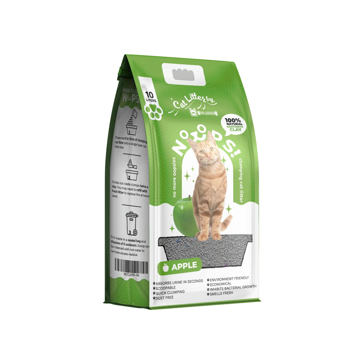 NOOPS! Clumping Cat Litter by Mr. Chuck Mr. Chuck Pet Store