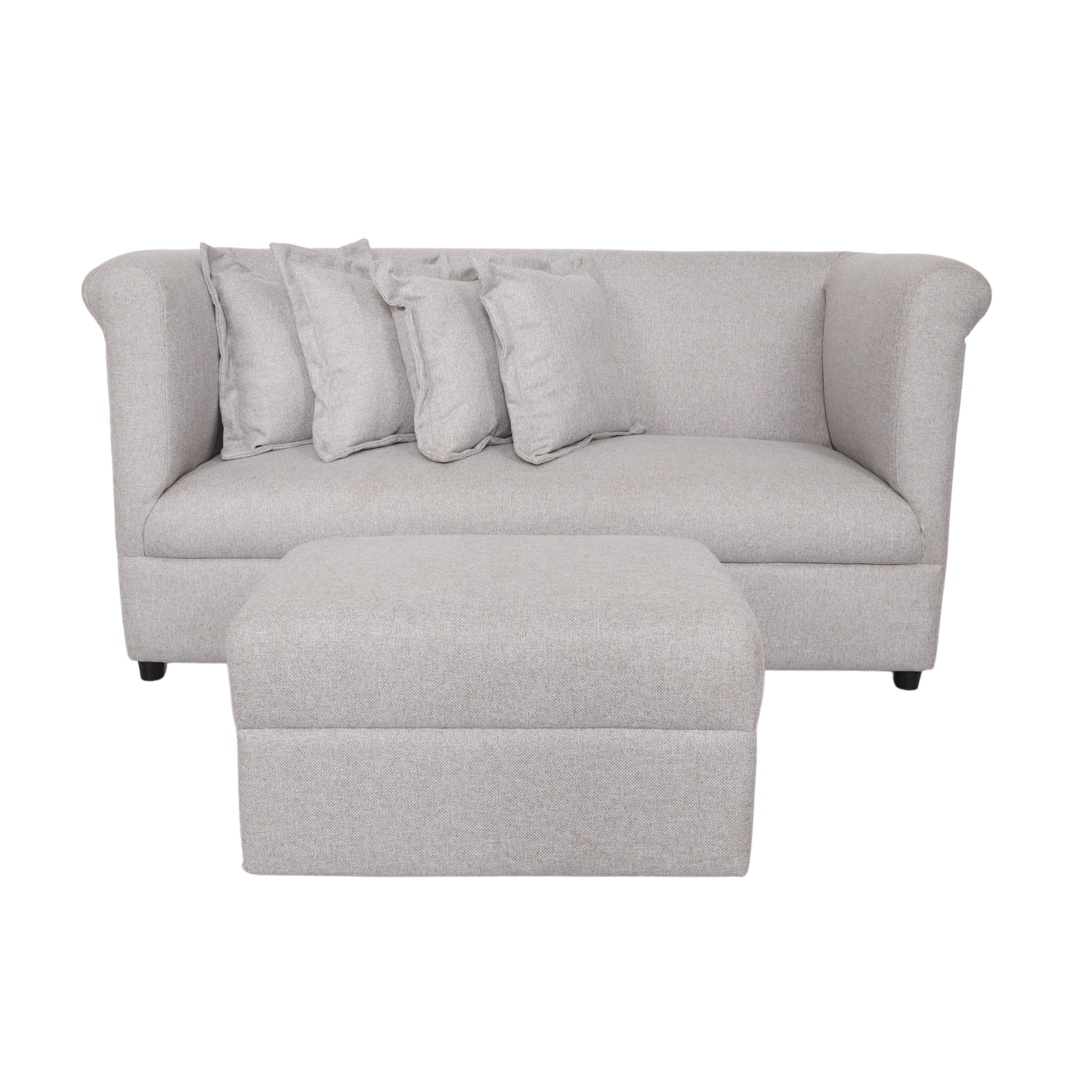 JAMIA 3 Seater with Ottoman Fabric Sofa AF Home