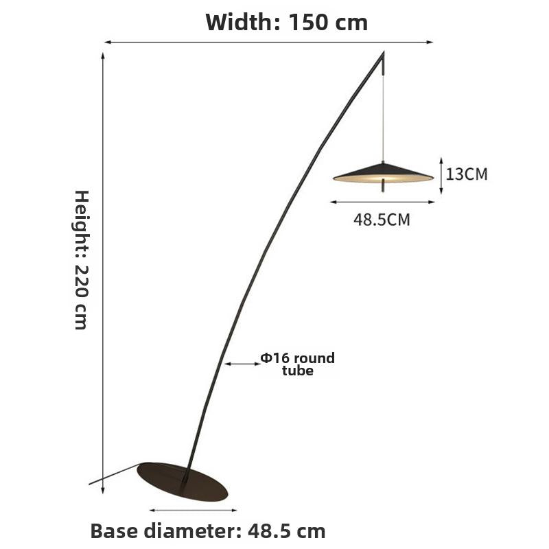 Milano Glow - Arixa - NL126 - Nordic Modern Floor Lamp with Built-in Storage, Simple Designer Lighting for Functional and Stylish Spaces - Living Room / Bedroom / Bedside / Study Milano