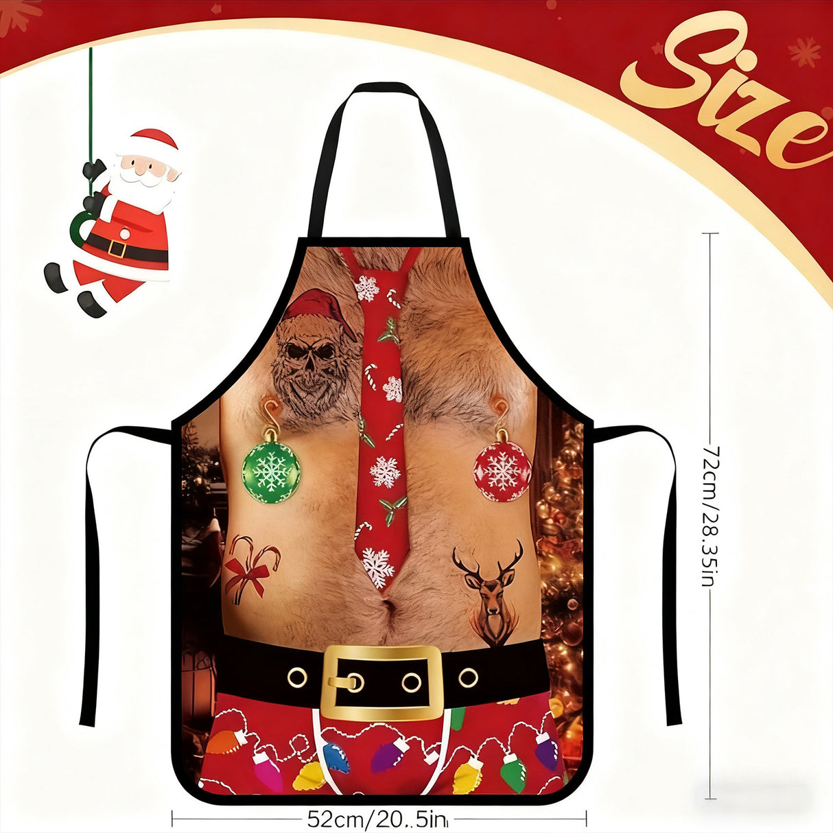 LOOMA Elio - APN24 Kitchen Apron Waist Protective Apron Durable Cooking Baking Apron for Home Kitchen Restaurant Adjustable Lightweight Apron LOOMA