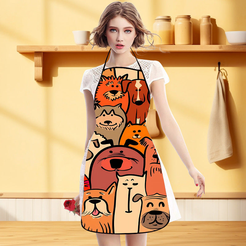 LOOMA Form - APN42 Kitchen Apron Waist Protective Apron Durable Cooking Baking Apron for Home Kitchen Restaurant Adjustable Lightweight Apron LOOMA