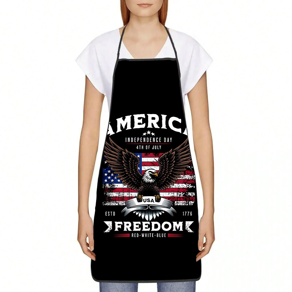 LOOMA Edge - APN44 Kitchen Apron Waist Protective Apron Durable Cooking Baking Apron for Home Kitchen Restaurant Adjustable Lightweight Apron LOOMA