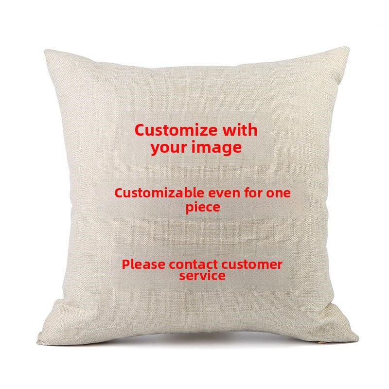 Looma Pumpkina - Halloween Pumpkin Pillow Cover with Maple Leaf & Bicycle Design | Decorative Cushion - Sofa, Bedroom & Home Looma