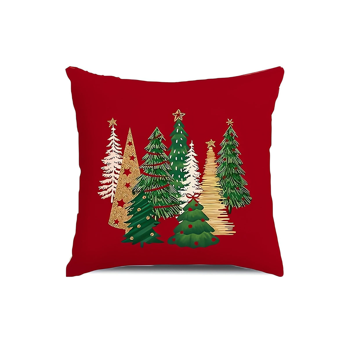 Looma Chris - Nordic Halloween & Christmas Ghost Cartoon Pillow Cover – Funny Day of the Dead Festival Cushion Case for Home Decor - Living Room, Bedroom, Kids Room, Sofa Area Looma