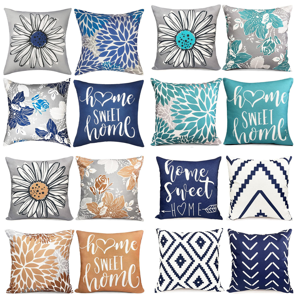 Looma Ryi - Modern Bohemian Striped Letter Pillow Cover – Farmhouse Style Cushion for Living Room Sofa Decor | Direct Manufacturer - Living Room, Bedroom, Sofa Area Looma