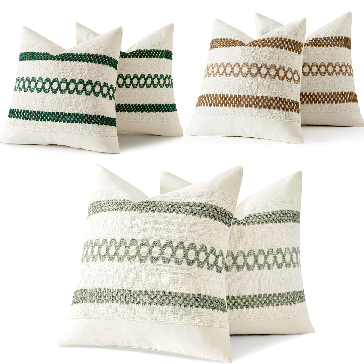 Looma Pilora - American Bohemian Splicing Tassel Pillow Case – Decorative Cushion for Living Room Sofa & Home Styling - Living Room, Bedroom, Sofa Area Looma