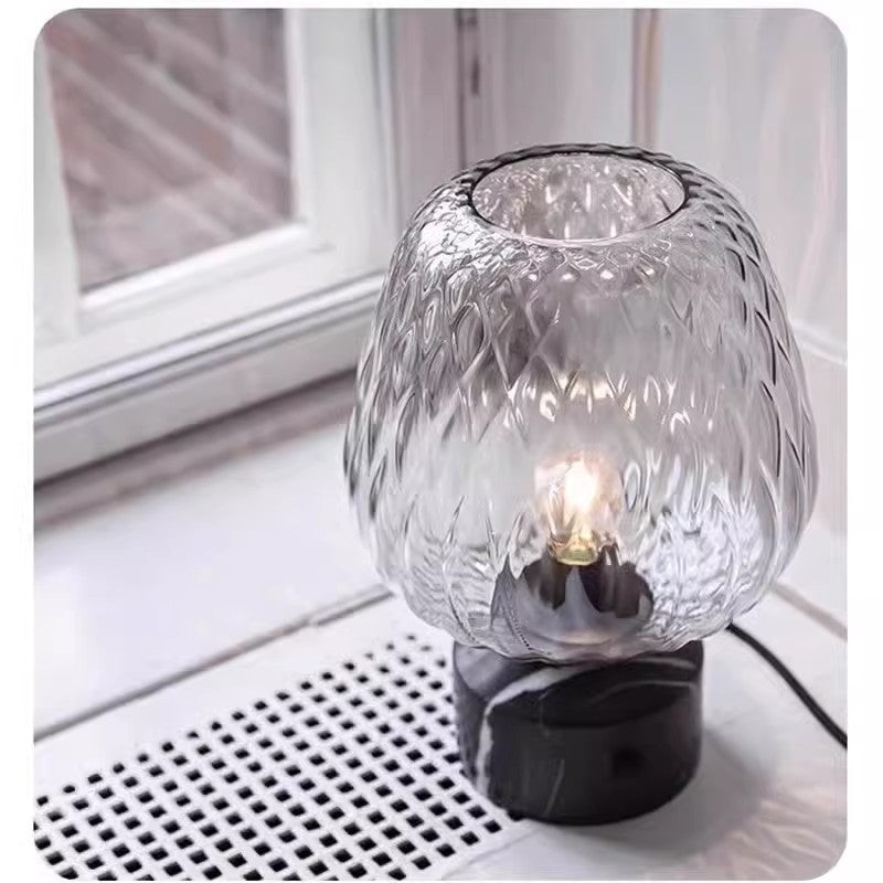 Milano Glow - Ald - TS019 - Modern Nordic Table Lamp with Soft Ambient Glow, Minimalist Design for Elegant Lighting - Bedroom / Living Room Milano