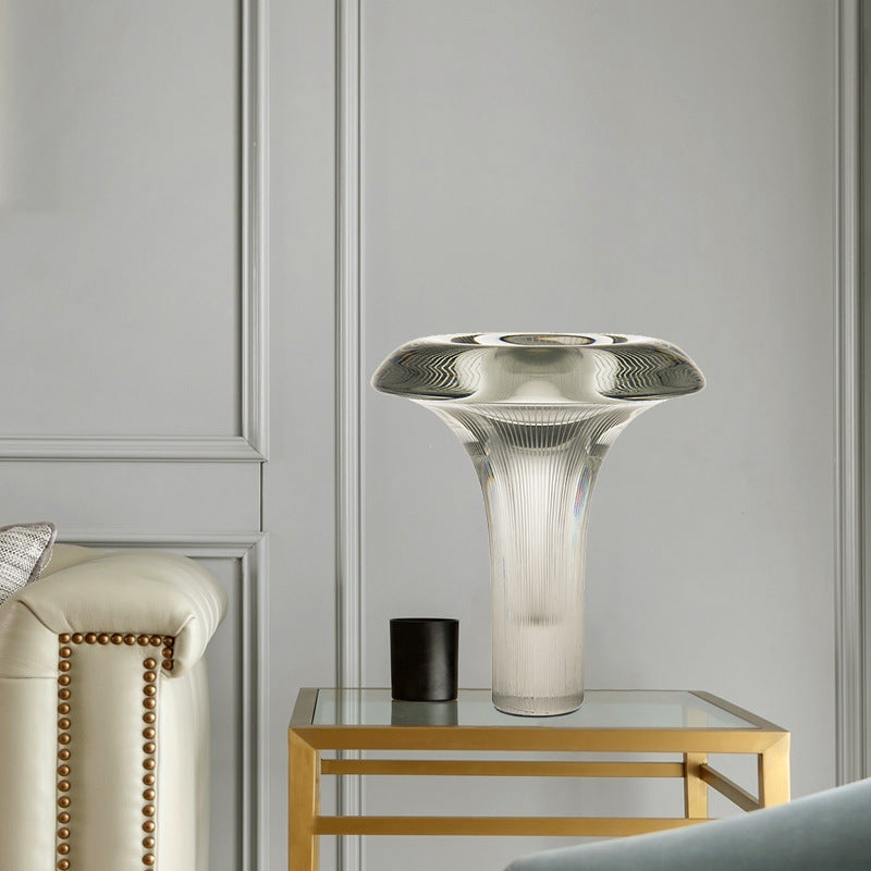 Milano Glow - Aurex - N501 - Post-Modern Nordic Glass Table Lamp with Minimalist Design, Creative Decorative Lighting for Stylish Interiors - Living Room / Bedroom / Bedside Milano
