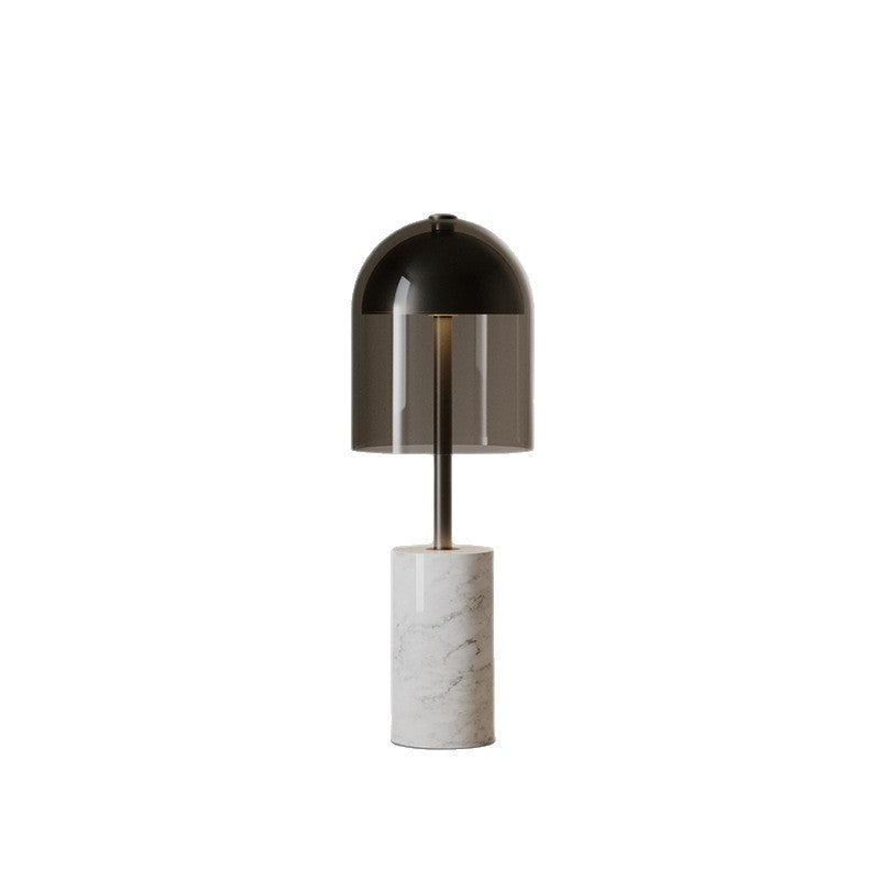 Milano Glow - Arlo - N192 - Italian Marble Table Lamp with High-End Designer Finish, Elegant Ambient Lighting for Luxurious and Modern Interiors -Master Bedroom / Living Room / Study / Bedside Milano