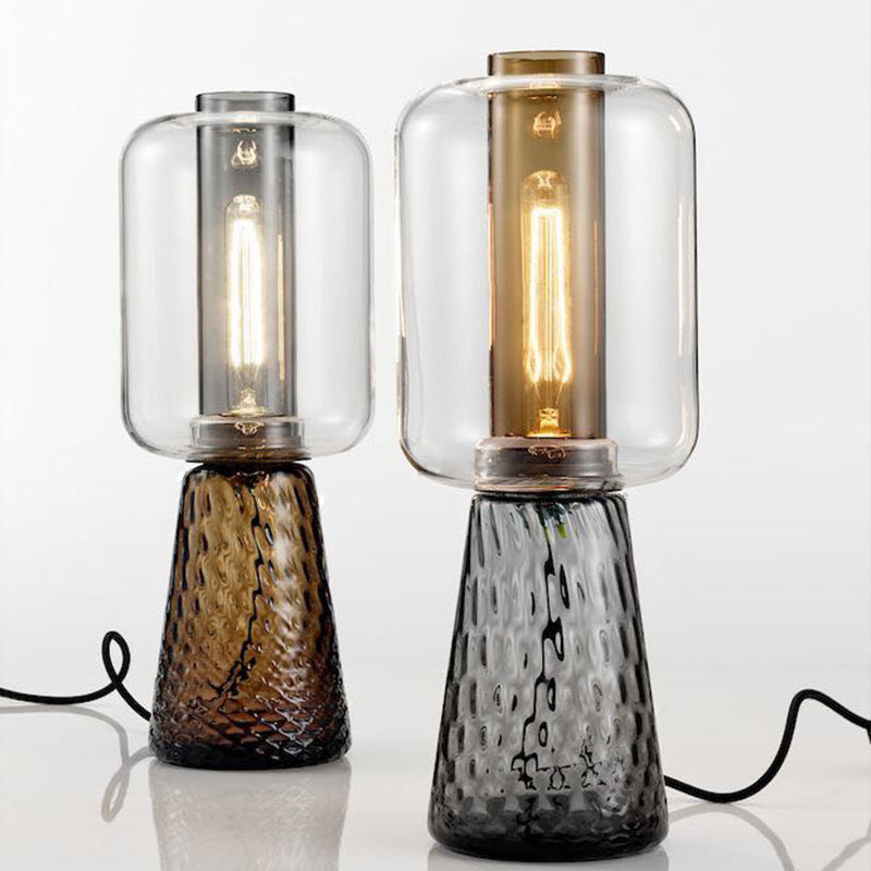 Milano Glow - Arvo - N596 - Nordic INS Glass Table Lamp with Post-Modern Designer Style, Simple Creative Lighting for Aesthetic and Modern Spaces - Bedroom / Bedside / Living Room Milano