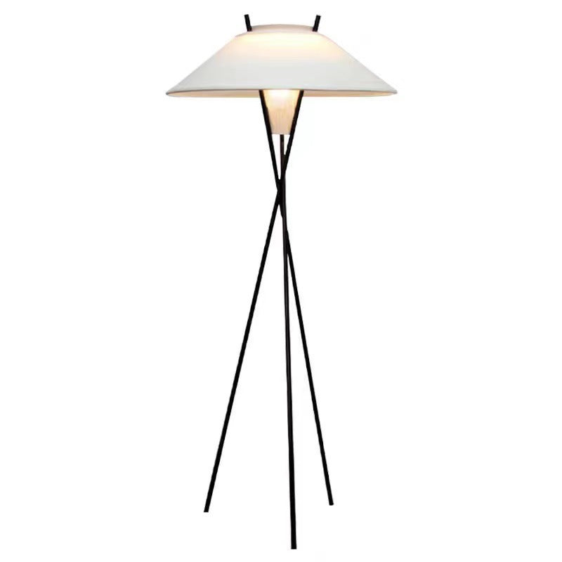 Milano Glow - Aerisia - Nl128 - Italian Nordic Tripod Floor Lamp with Modern Minimalist Wabi-Sabi Design, Soft Ambient Lighting for Elegant and Calm Spaces - Living Room / Bedroom / Study / B&B Milano