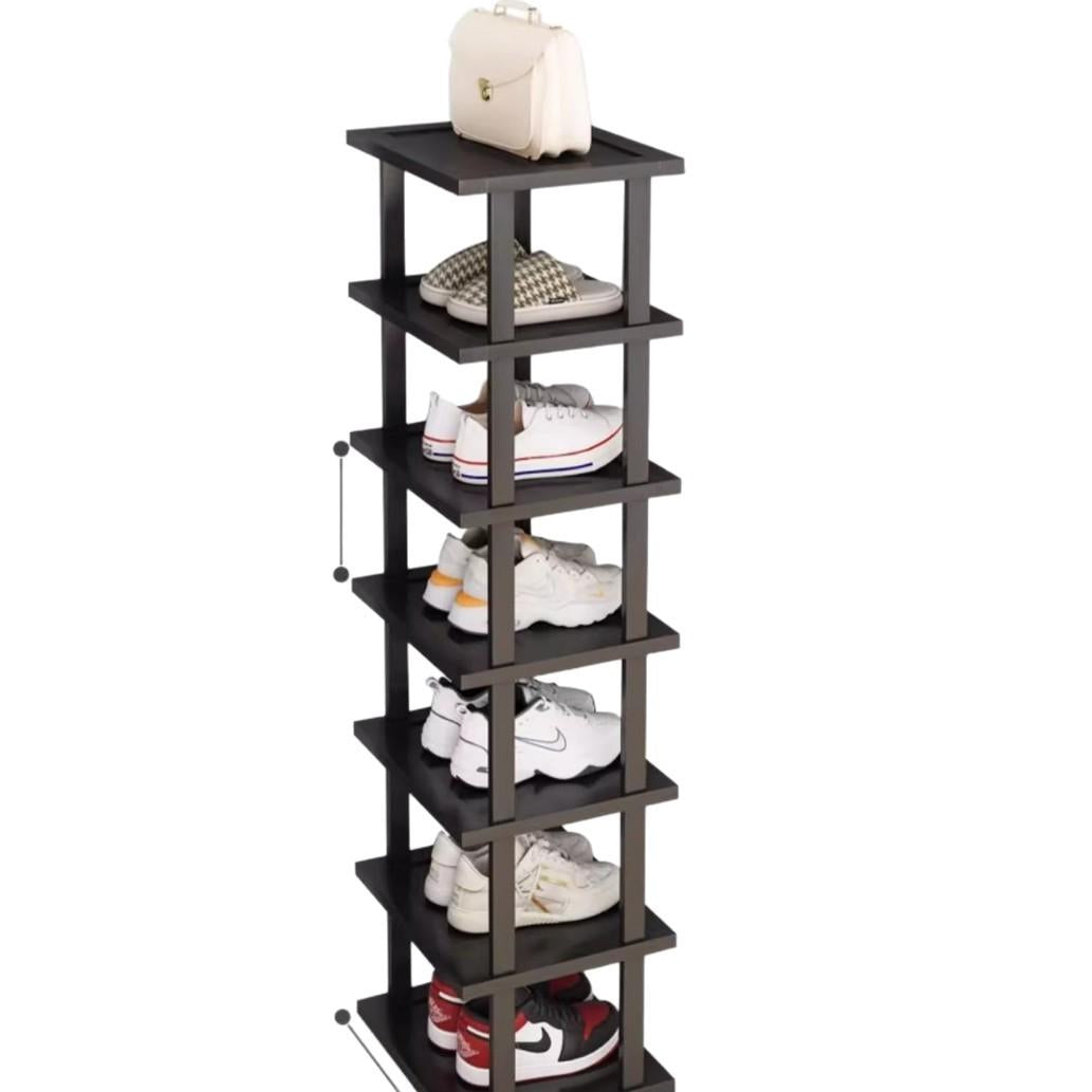 Timberra - Marvelous - StepRise Slim Corner Shoe Rack - SC10337028309990 - Entryway / Hallway / Bedroom Timberra