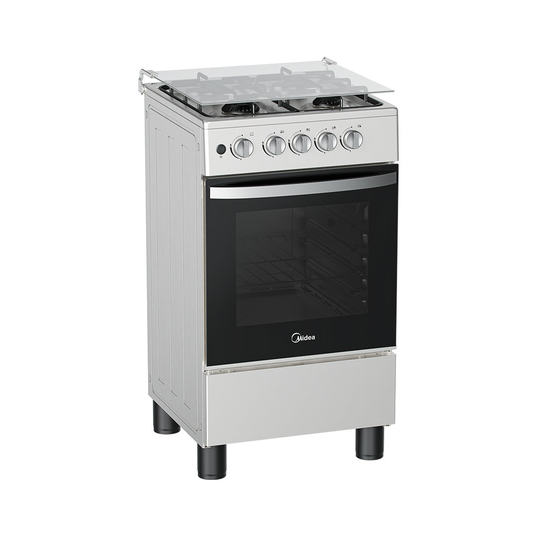 MIDEA 50CM 4 GAS (CHAMPAGNE SILVER) AF Appliance