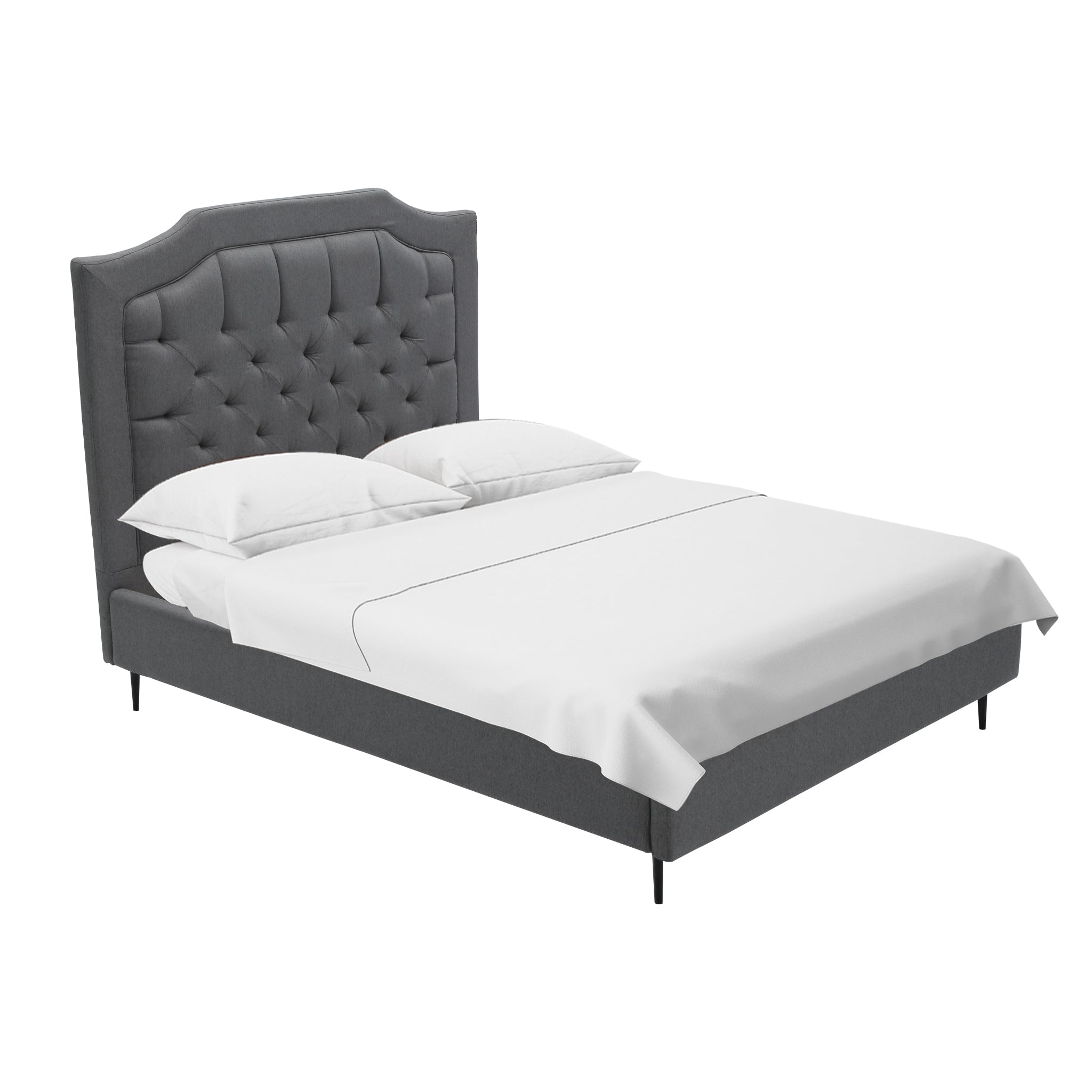 GEORGE Upholstered Bed Frame AF Home