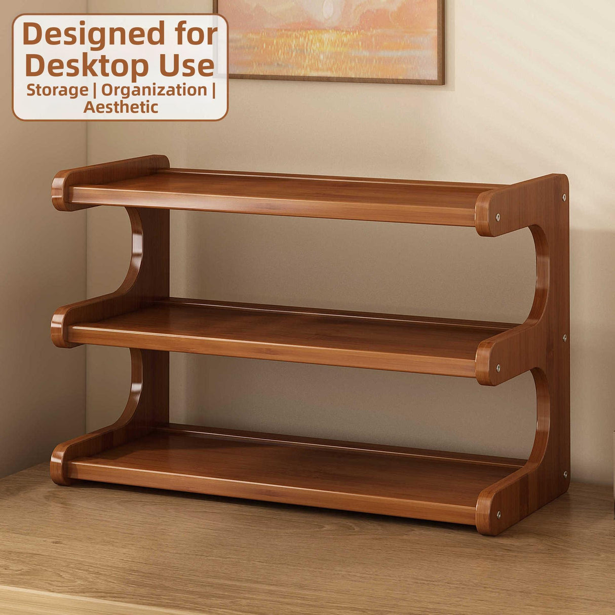 Timberra - Montrex - DeskSip Multi-Layer Cup Organizer - Office / Study / Coffee Corner Timberra