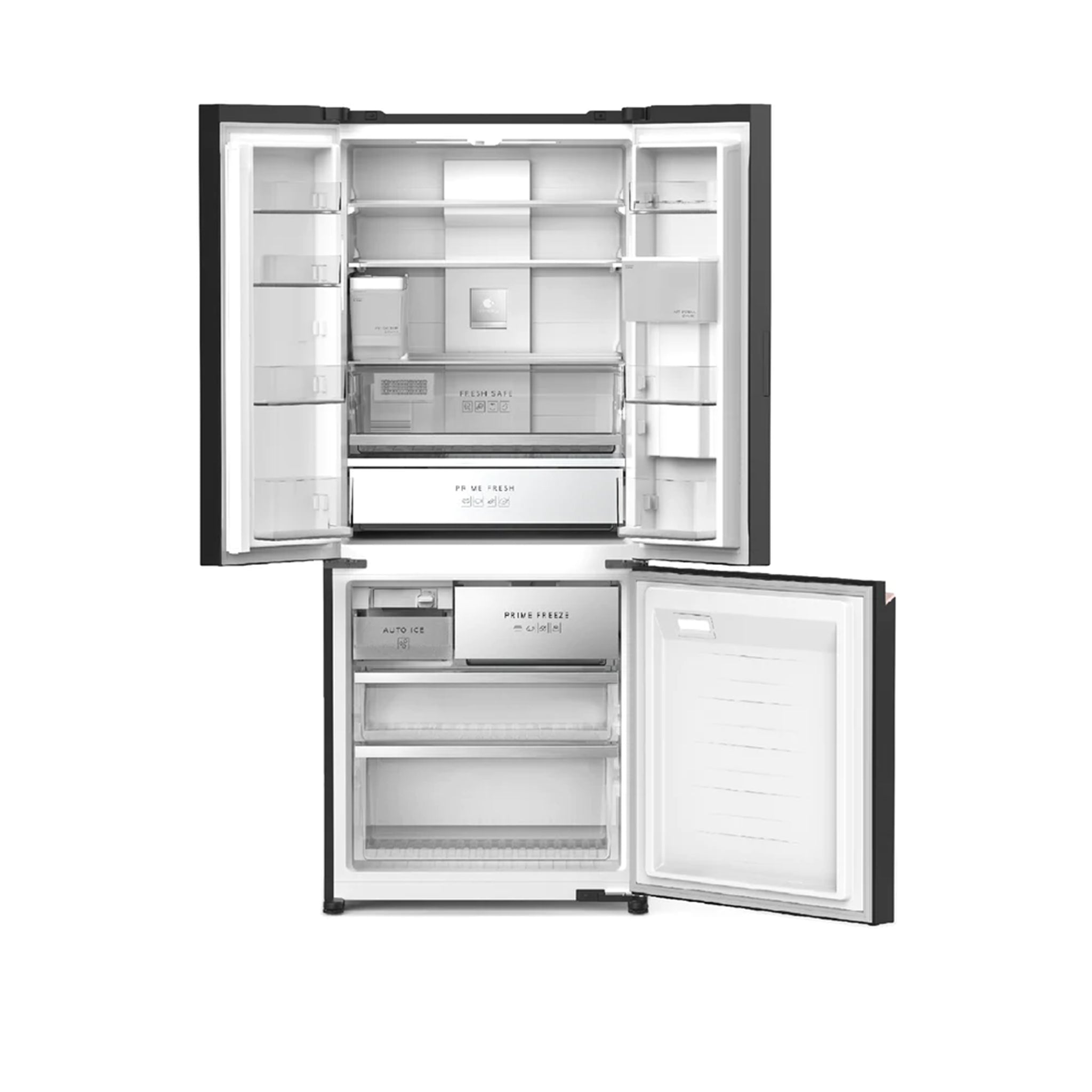 PANASONIC 17.4 cu.ft NR-CW530XMMP 3-Door Bottom Freezer Refrigerator Panasonic