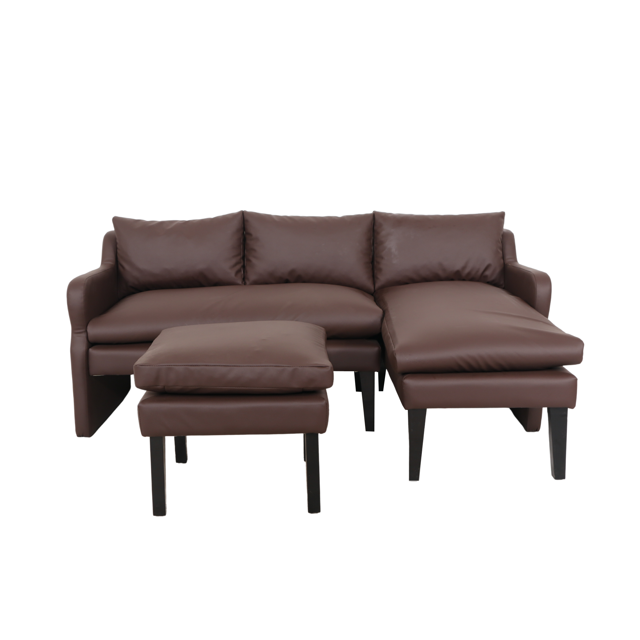 CHOLO L-Shape Sofa with Ottoman AF Home