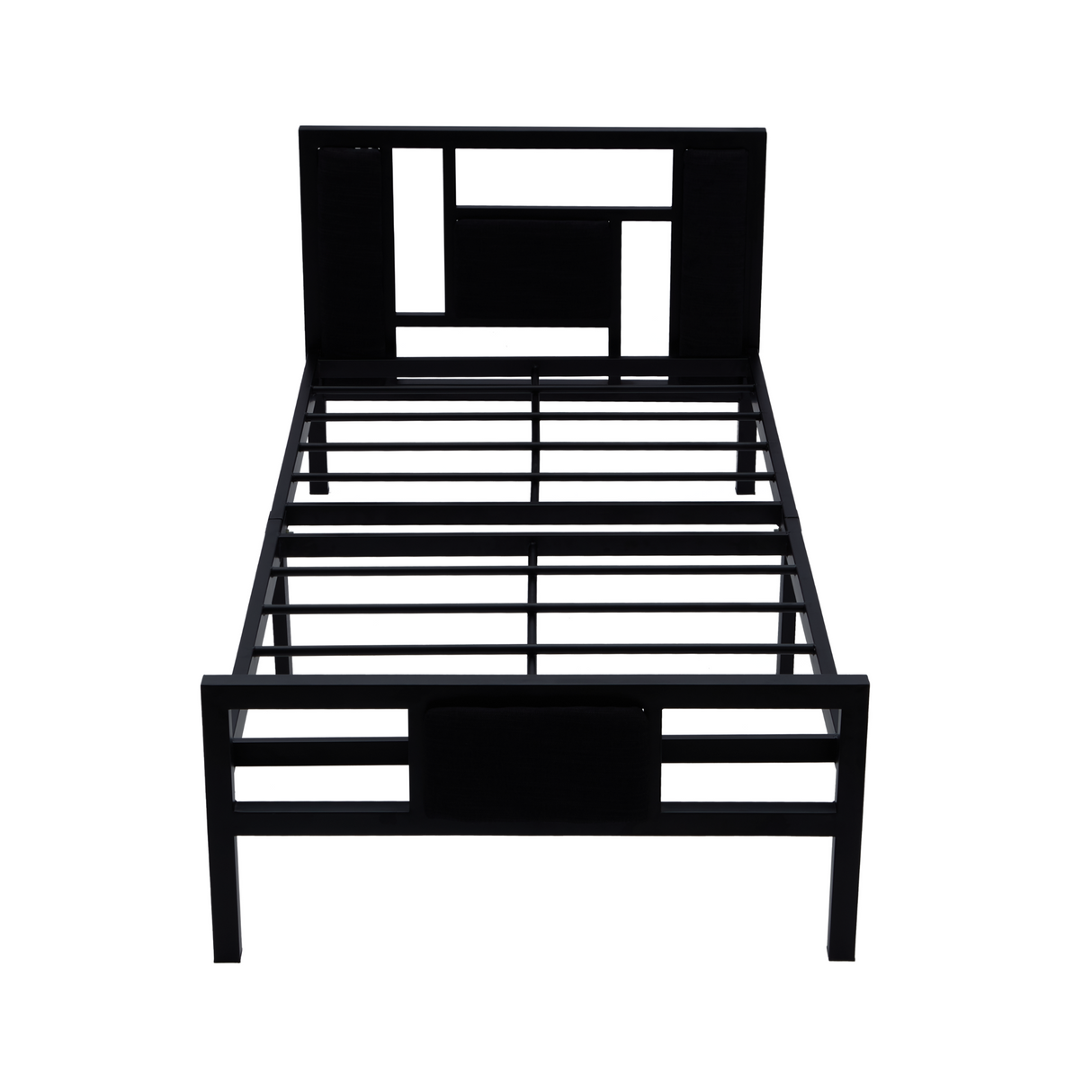 JAMES Single Metal Bed Frame Affordahome