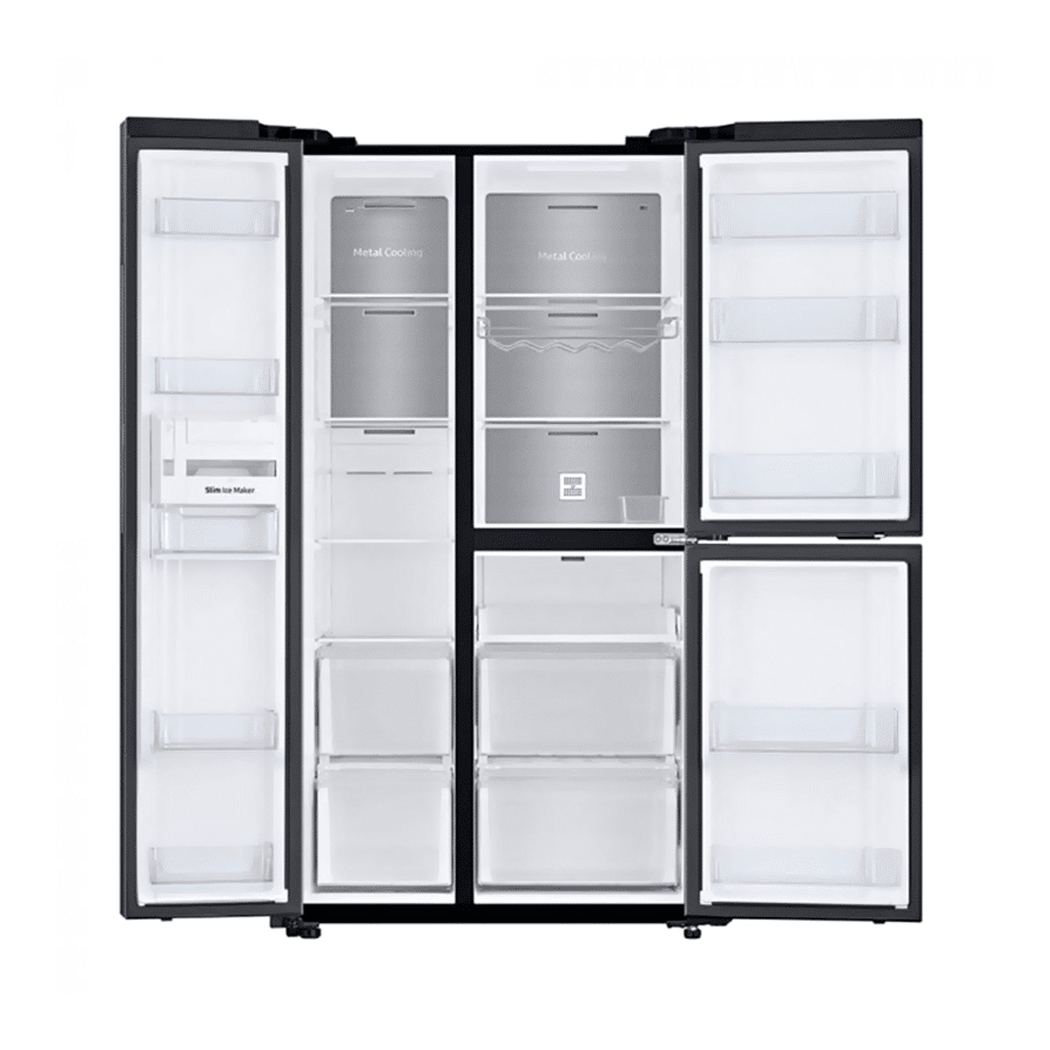 SAMSUNG RS63R5591B4 24.3 cu.ft Side by Side Refrigerator Samsung