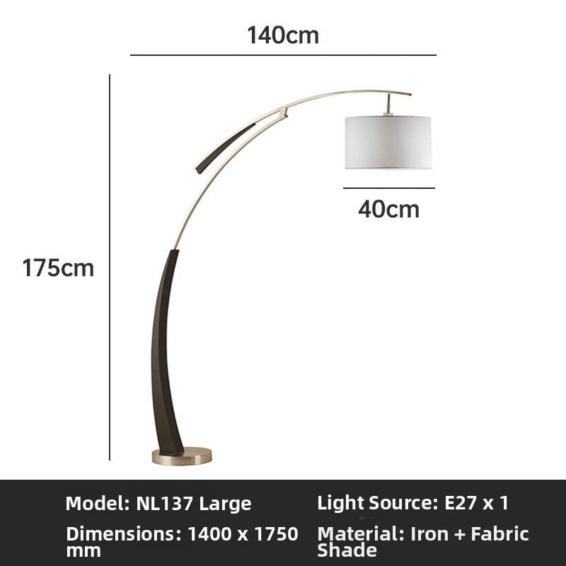 Milano Glow - Arixa - NL126 - Nordic Modern Floor Lamp with Built-in Storage, Simple Designer Lighting for Functional and Stylish Spaces - Living Room / Bedroom / Bedside / Study Milano