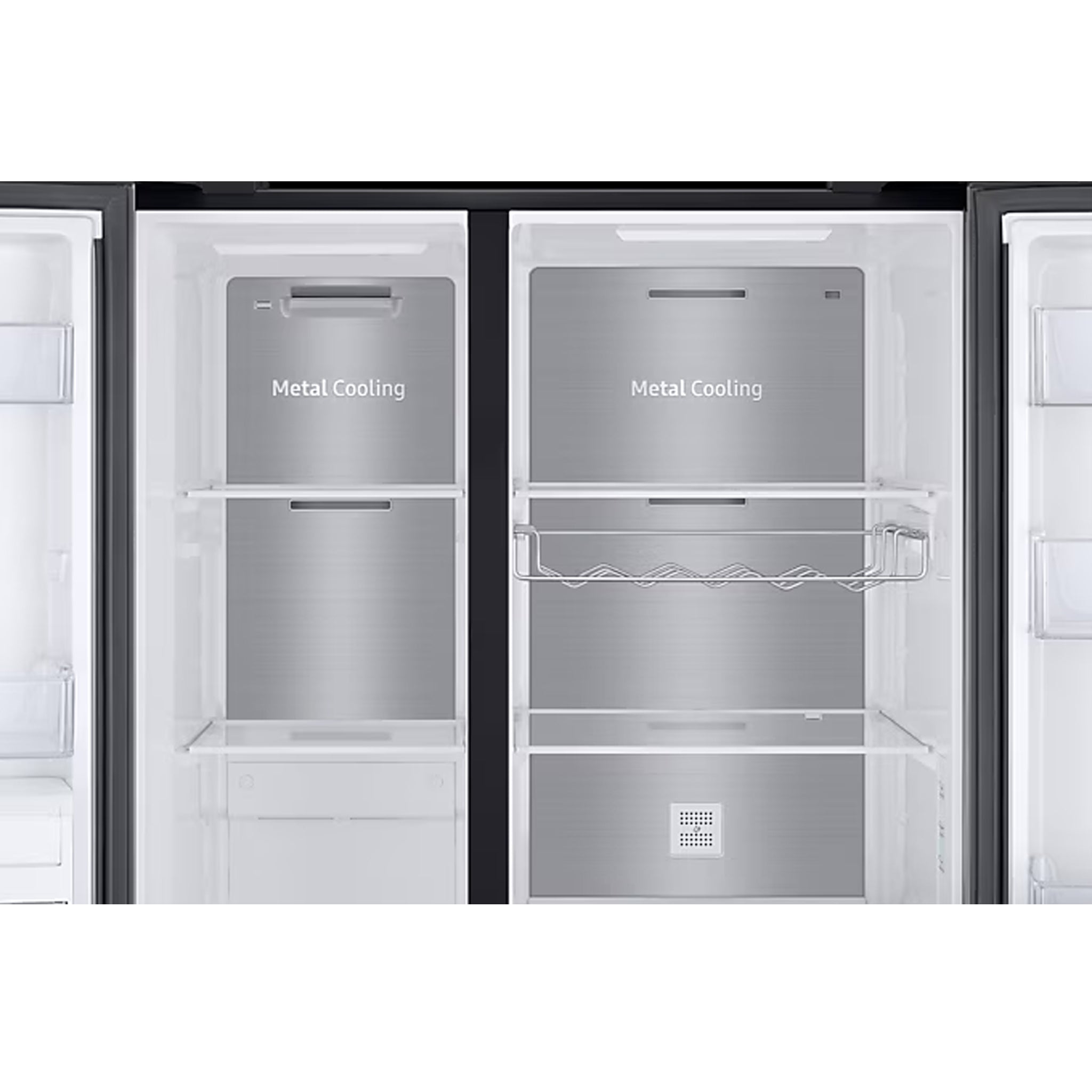 SAMSUNG RS63R5591B4 24.3 cu.ft Side by Side Refrigerator Samsung