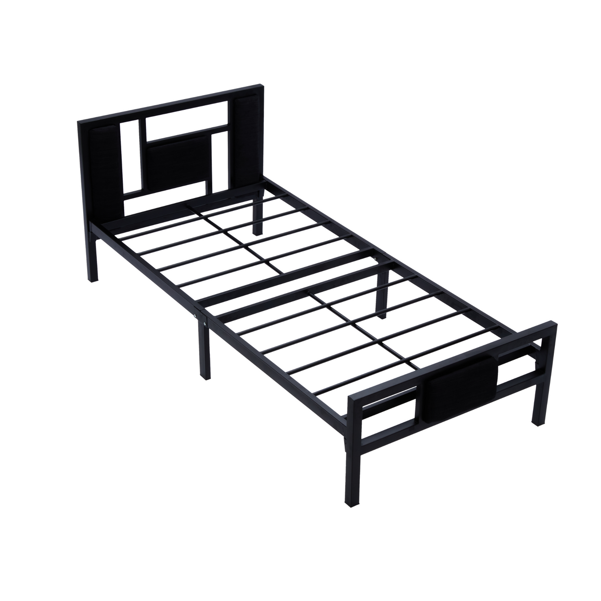 JAMES Single Metal Bed Frame Affordahome