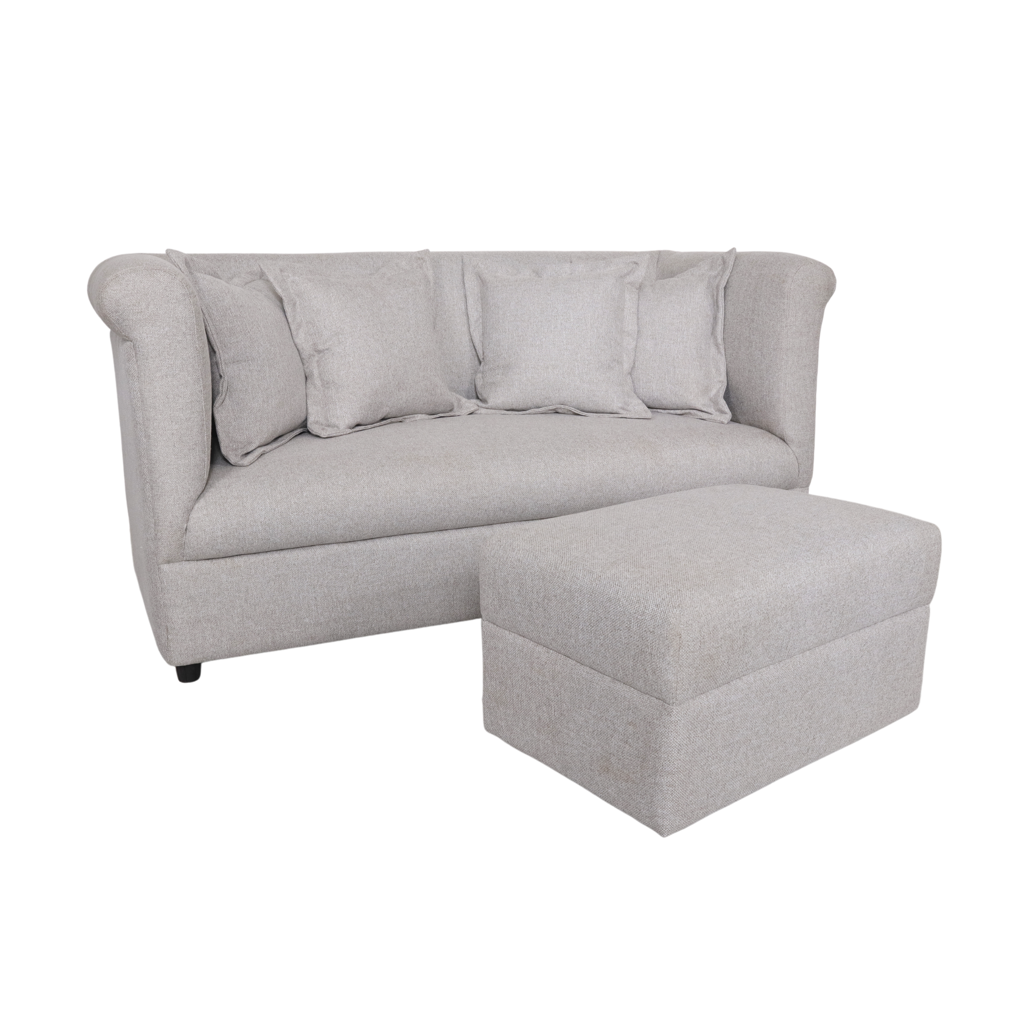 JAMIA 3 Seater with Ottoman Fabric Sofa AF Home