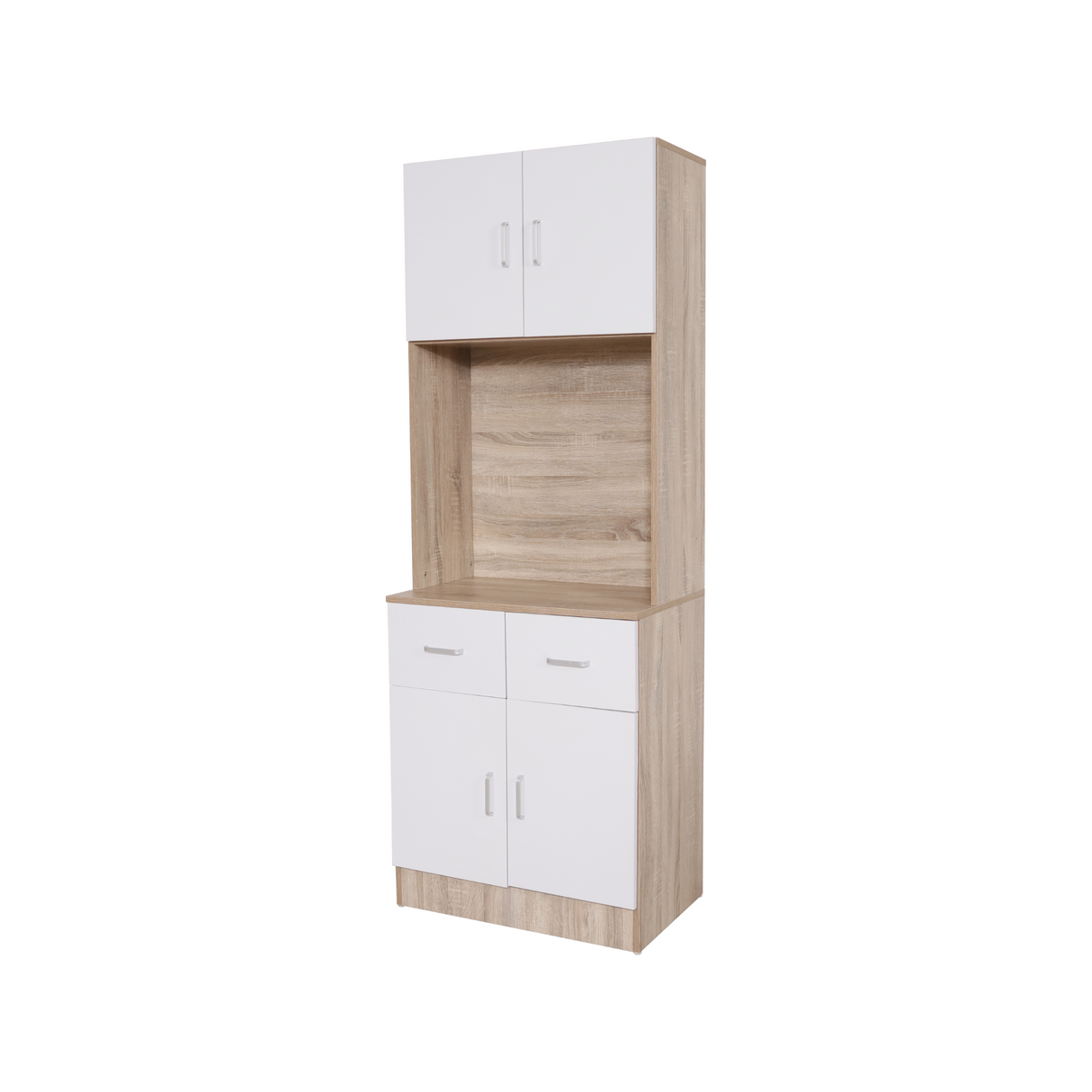 MERCY Kitchen Tall Cabinet ( 4 Door 2 Drawer ) Affordahome