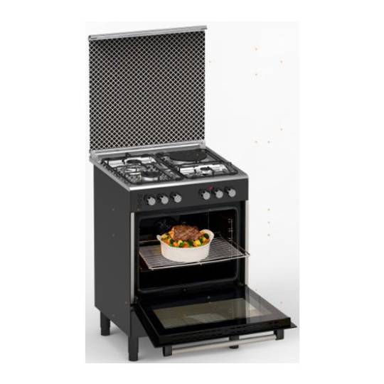HAIER - HFS-603G1E86GOBS 60cm Gas Range AF Home