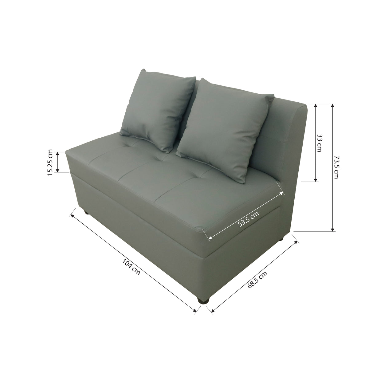 CONNIE ARMLESS SOFA AF Home