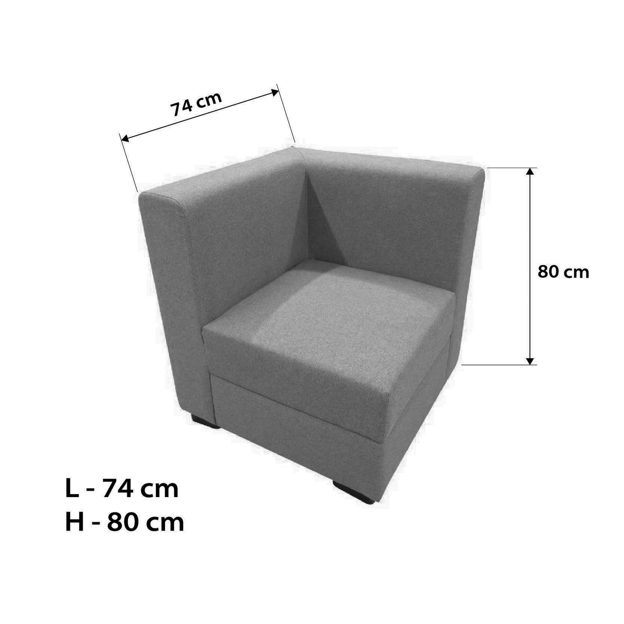 AMANDA L-SHAPE SOFA Furnigo
