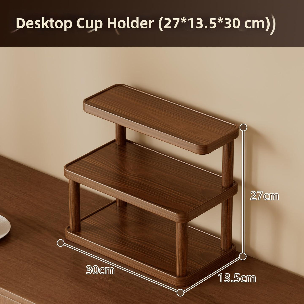 Timberra - Melyra - BaristaNest Thickened Cup Rack - Kitchen / Dining Area / Coffee Corner Timberra