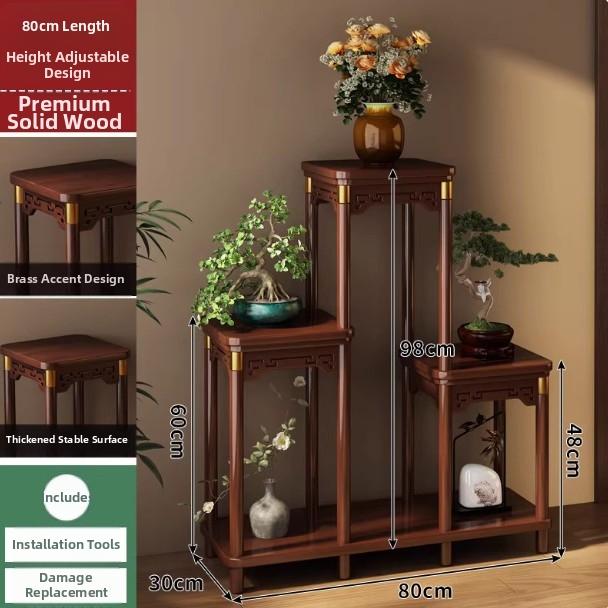 Timberra - Mountain - OrientalBloom Multi-Layer Plant Rack - Living Room / Balcony / Indoor Garden Timberra
