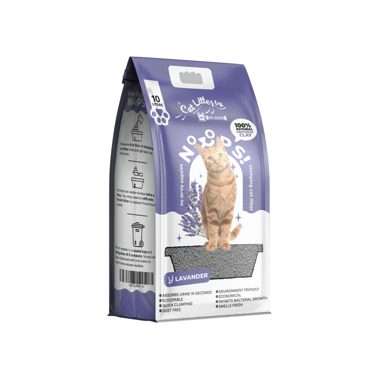 NOOPS! Clumping Cat Litter by Mr. Chuck Mr. Chuck Pet Store