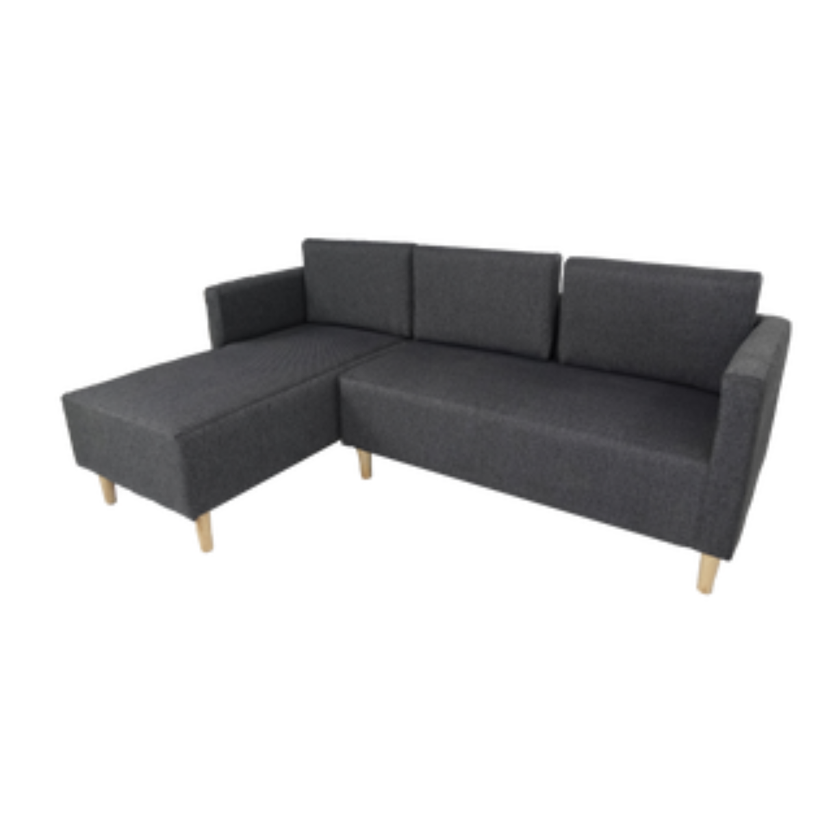 Gaynour L-Shape Fabric Sofa