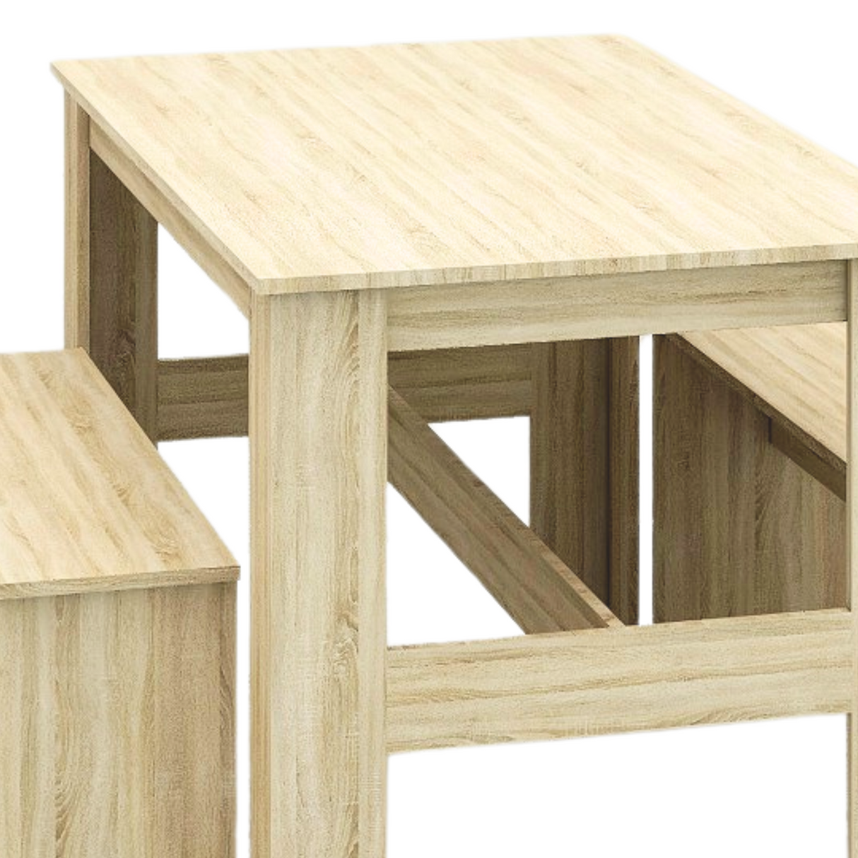 FOREST Dining Set 4-Seater Affordahome