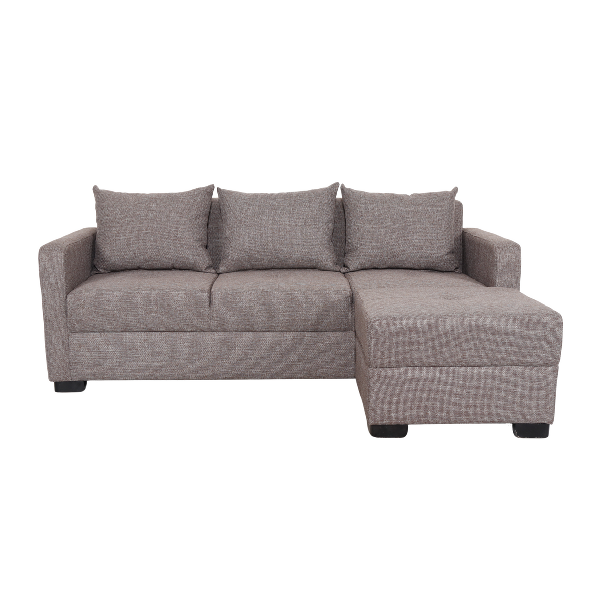 Franco Fabric Sofa with Ottoman Furnigo
