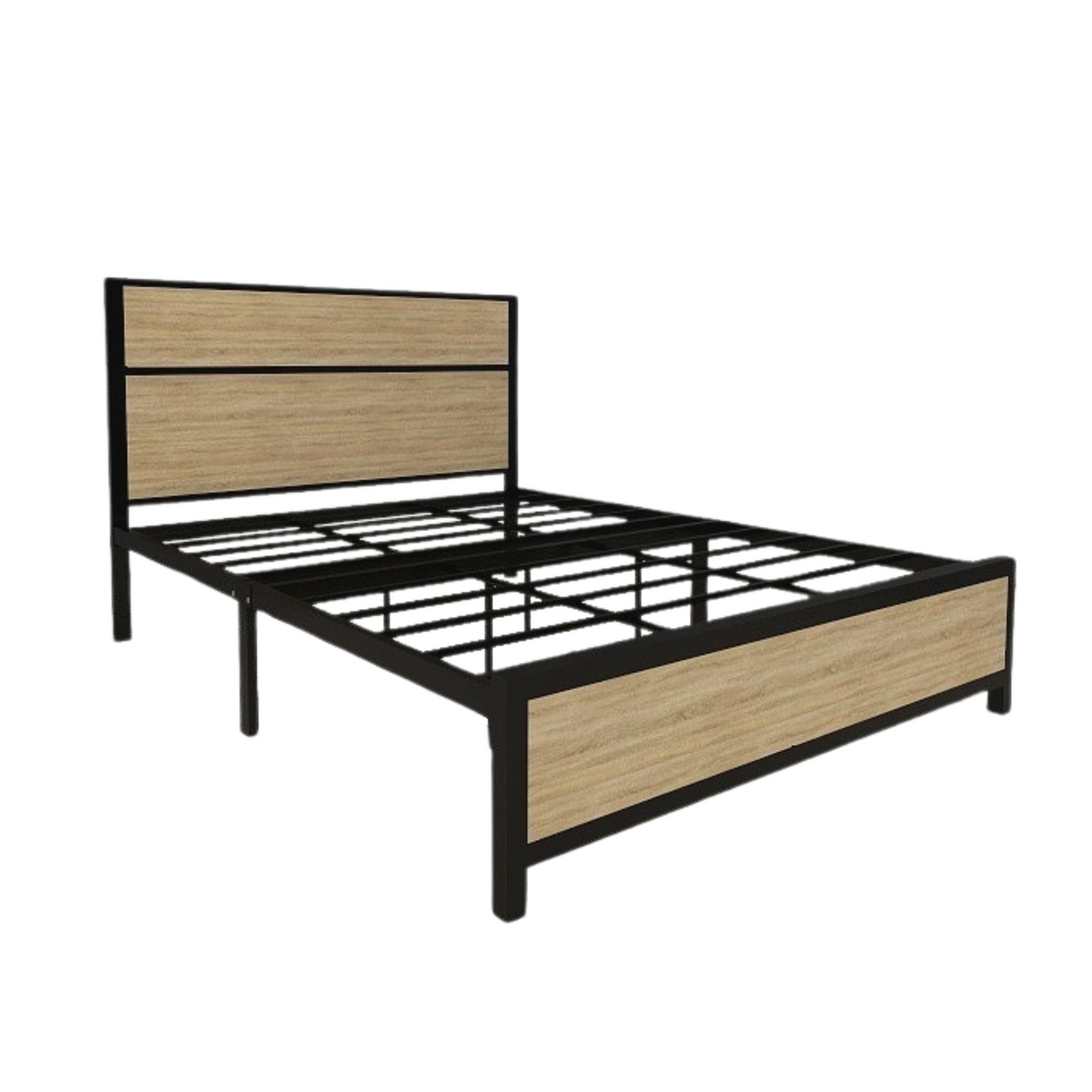 HILTON v1 Single Metal Bed Frame Affordahome