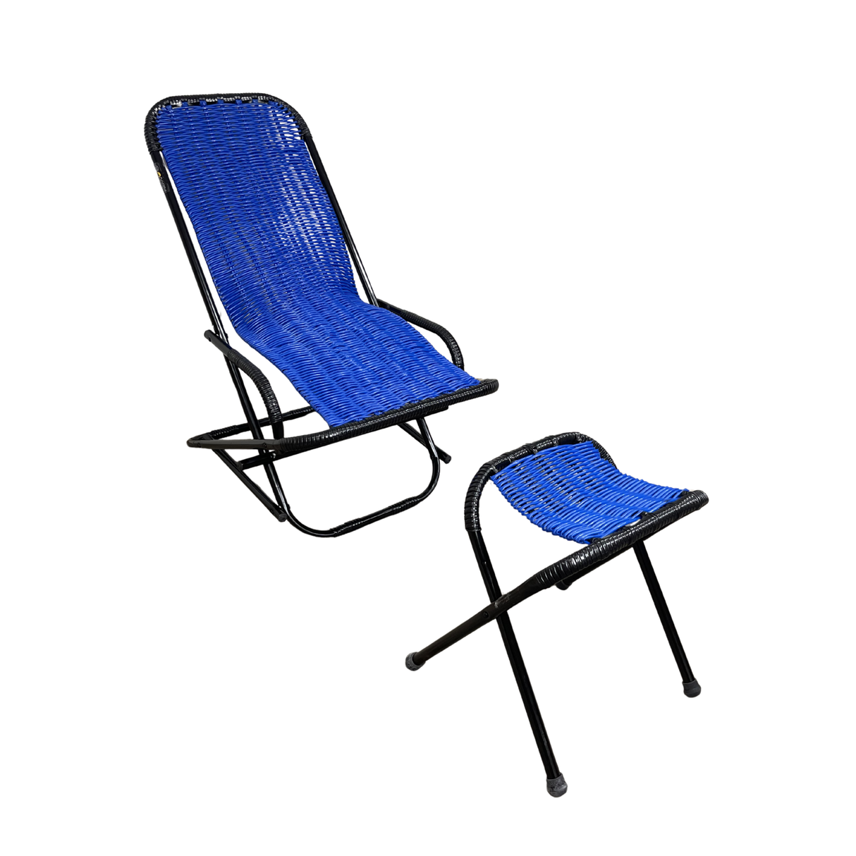 Ventilated Rocking Chair With Stool AF Home