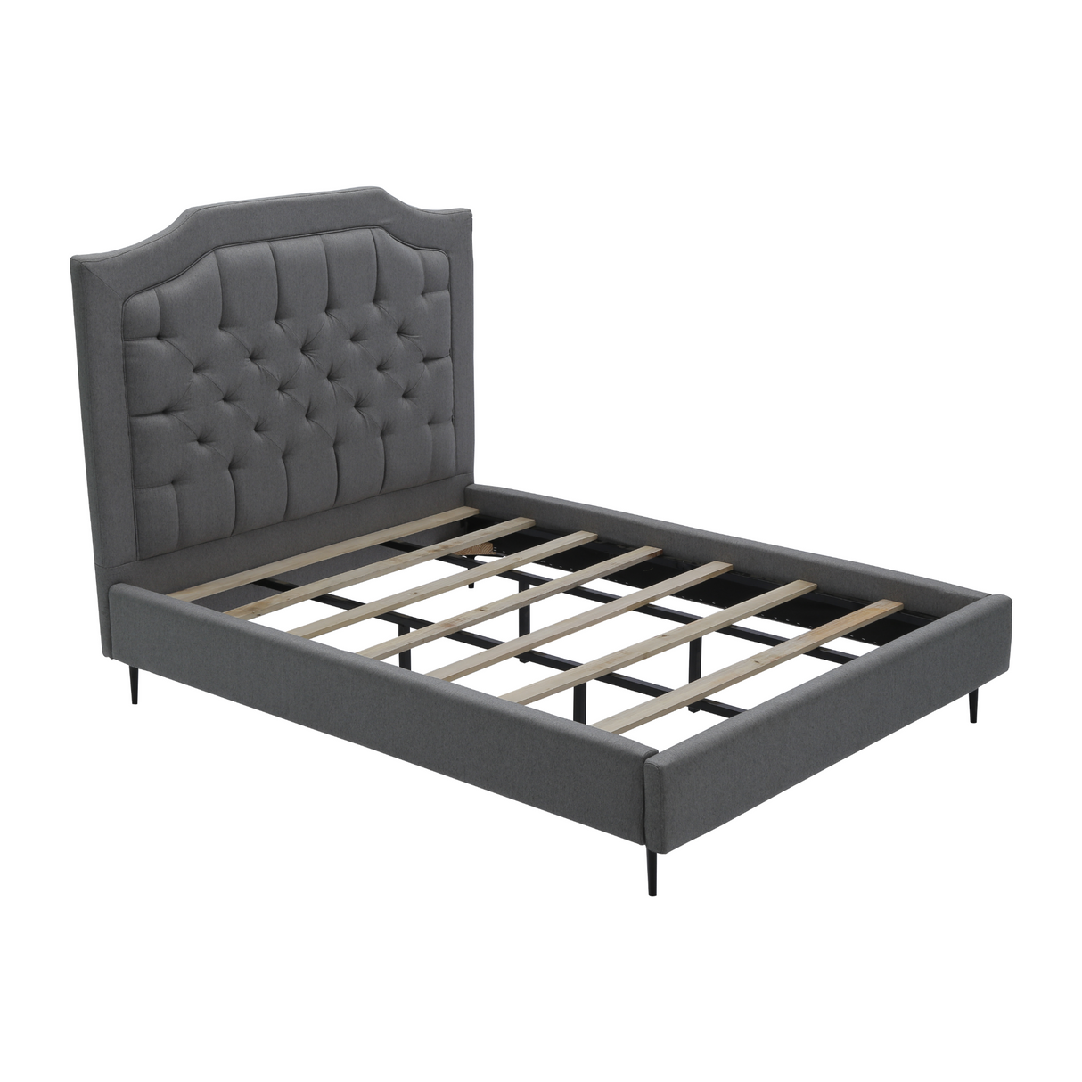GEORGE Upholstered Bed Frame Affordahome