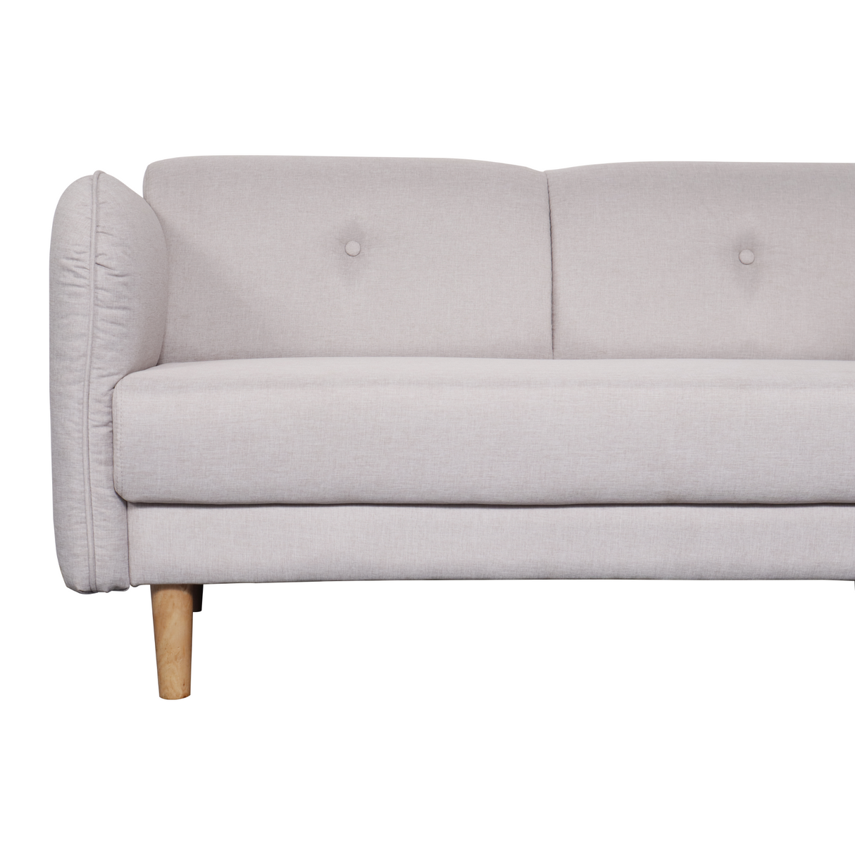 ASHER 2-Seater Fabric Sofa Affordahome